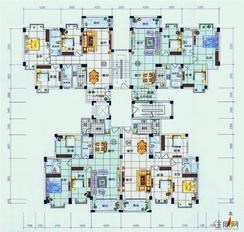【A3栋2-11层户型图】