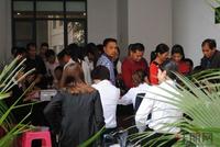 江滨豪园一期交房仪式