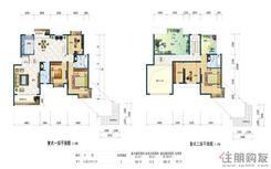 【复式B1户型】6室2厅2卫1厨2阳台
