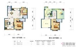 【复式E1户型】