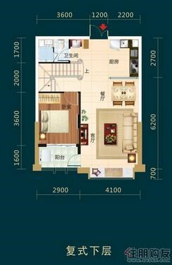 【B2复式下层】4室2厅3卫