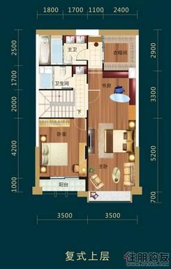 【B2复式上层】4室2厅3卫