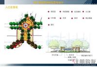 新城花园大门图示