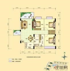 【A2】3室2厅2卫1厨