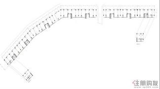财富国际广场C区商铺户型平面分布图