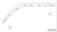 【财富国际广场C区商铺户型平面分布图】
