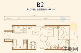 北部湾1号B2户型图