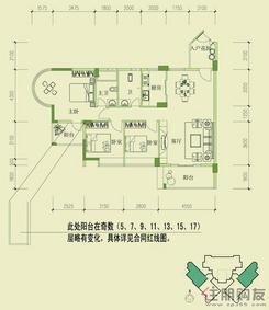【江东名园g户型】3室2厅2卫