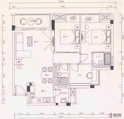 【时代花园城A3户型】