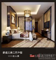 舒适三房二厅户型