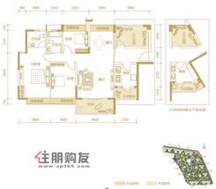 【C2户型】3室2厅2卫1厨2阳台