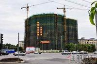 恒昌·城市丽景施工现场20110805