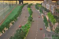 盛天果岭沙盘3.30实景图