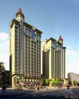 北部湾路沿街透视图日景