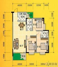 【东峰锦绣城效果图20110808】3室2厅2卫1厨2阳台