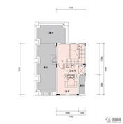 Q户型F3（三层）平面图