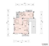 P户型F2（二层）平面图
