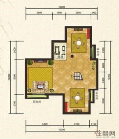 【C2户型负一层平面图】