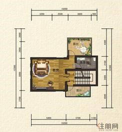 【C3户型四层平面图】