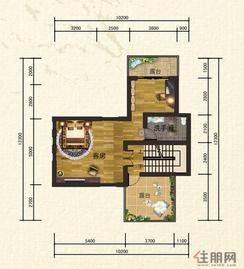 【C3户型三层平面图】