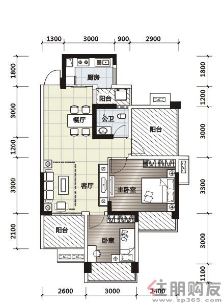 汇东郦城天阔_户型_汇东郦城天阔价格_南宁住朋网_新房