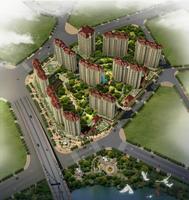 江滨豪园鸟瞰图