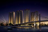 江滨豪园夜景效果图