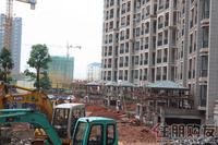 2011.6.17小区内水系工程进度图
