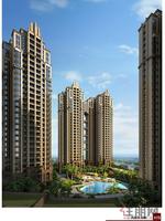 内庭半鸟瞰效果图