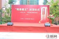 辉达·山水豪庭观景楼王封顶仪式