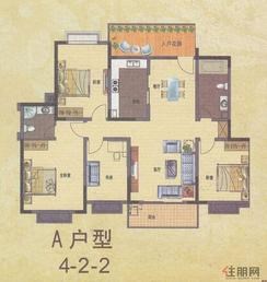 【桂星园中庭A户型】