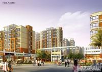 小区主入口透视