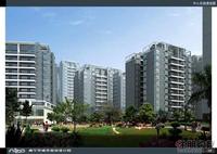 恒泰丽园中心花园效果图