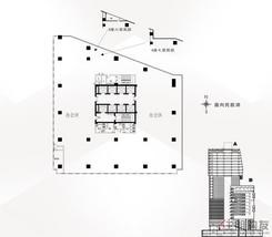 【A座四层至九层平面】