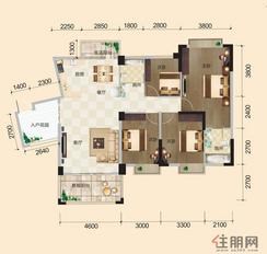 【16号楼C3C户型】4室2厅2卫