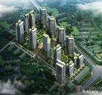 天健世纪花园整体鸟瞰图
