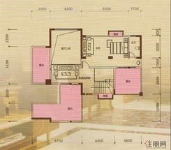 【C4楼中楼户型-楼上】2室1卫