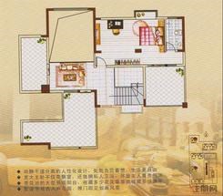 【C4楼中楼户型-楼上装修参考图】2室