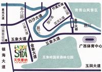 天筑塞纳 交通图