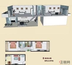 【兴安文化新城B复式公寓】2室1厅1卫1厨2阳台