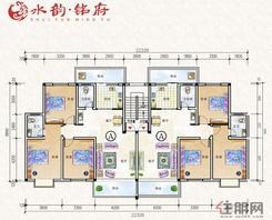 【1.10水韵铭府18#A户型】3室2厅2卫1厨2阳台