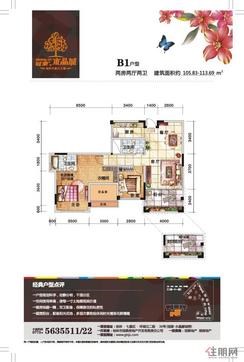 【水晶城10号楼B户型 】