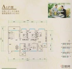 【A1户型】4室2厅2卫1厨3阳台