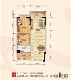【翰林天骄户型图】