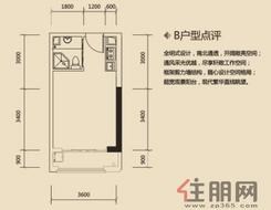 【B户型】1室1卫1厨1阳台