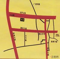 日月恒·八达广场交通图