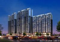 沿金川大道透视图