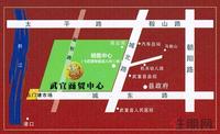 武宣商贸中心交通图