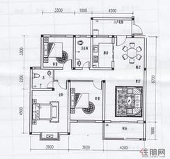 【12#楼3-D户型】3室2厅2卫1厨2阳台