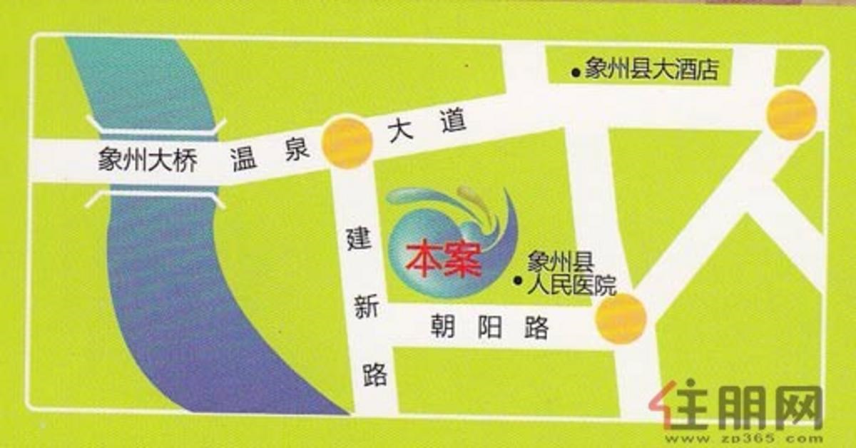 朝阳·时代商业港交通图